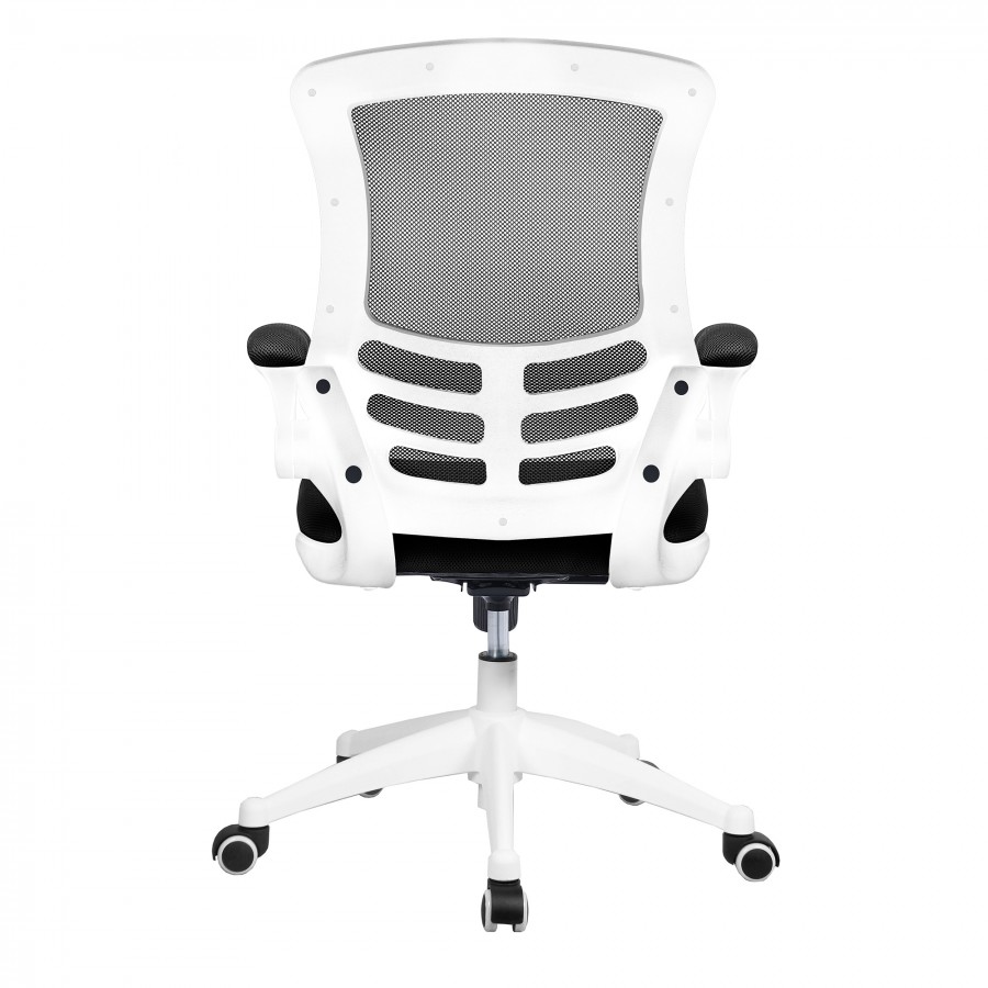 Luna White Mesh Designer Office Chair